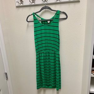 Gap green tank dress